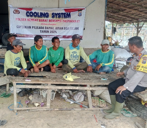 Kapolsek AKP Buha Siahaan Sampaikan Ini Saat Cooling System Bersama Poktan