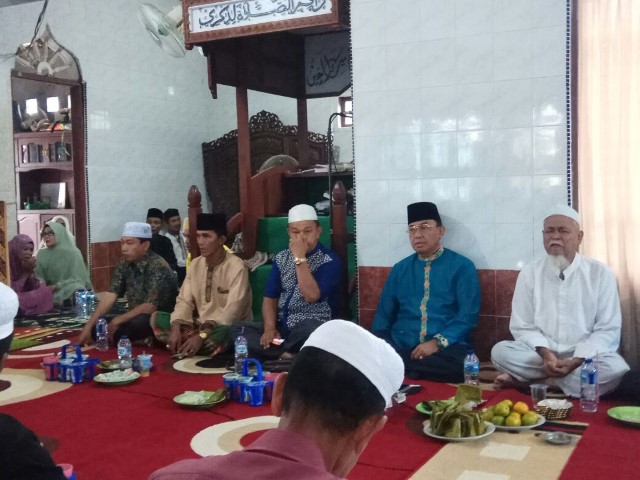 HM Wardan Hadiri Peringatan Isra' Mi'raj Di Desa Danau Pulai Indah
