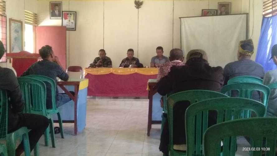 Danramil  07/Reteh Lakukan Sosialisasi Terkait Keselamatan