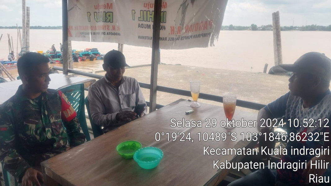 Babinsa Pratu Jimmy Sembiring Wujudkan Kamtibmas Jelang Pilkada 2024