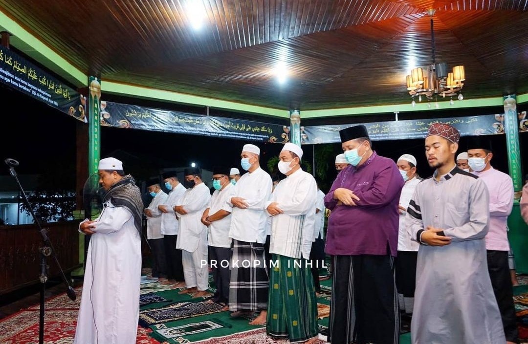 Bupati Inhil Ajak Umat Muslim Shalat di Waktu Malam Ramadhan
