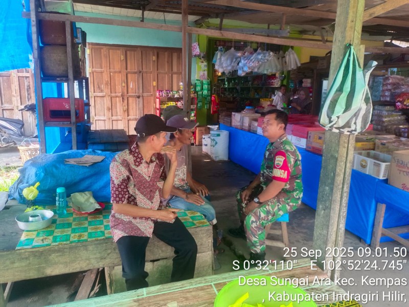 Sinergi Babinsa dan Warga: Sungai Ara Bangkit dengan SDM Unggul, Silaturahmi Erat, dan Ketahanan Pangan Kokoh