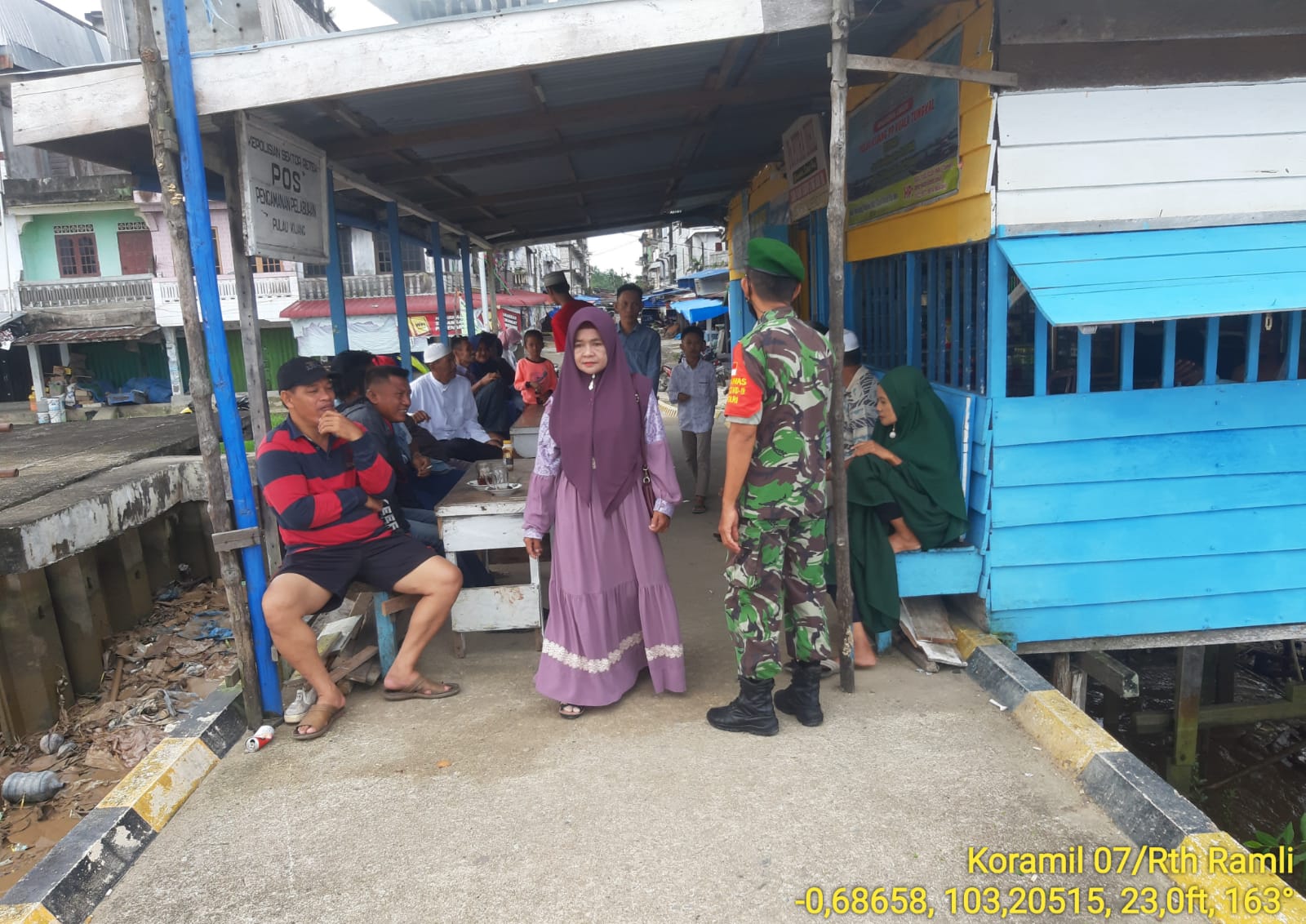 Pengecekan dan Pengawasan Terus Dilakukan Oleh Babinsa Koramil 07/Reteh