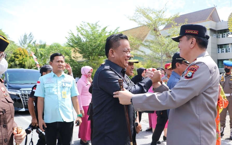 DPRD Inhil Sambut Kunjungan Kerja Kapolda Riau