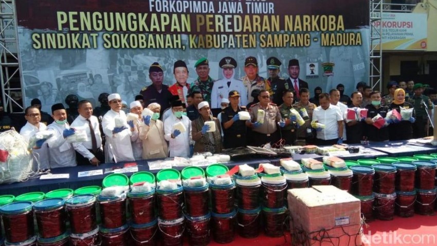 Sindikat Pengedar 50 Kg Sabu di Sampang Ditembus Berkat Helikopter TNI