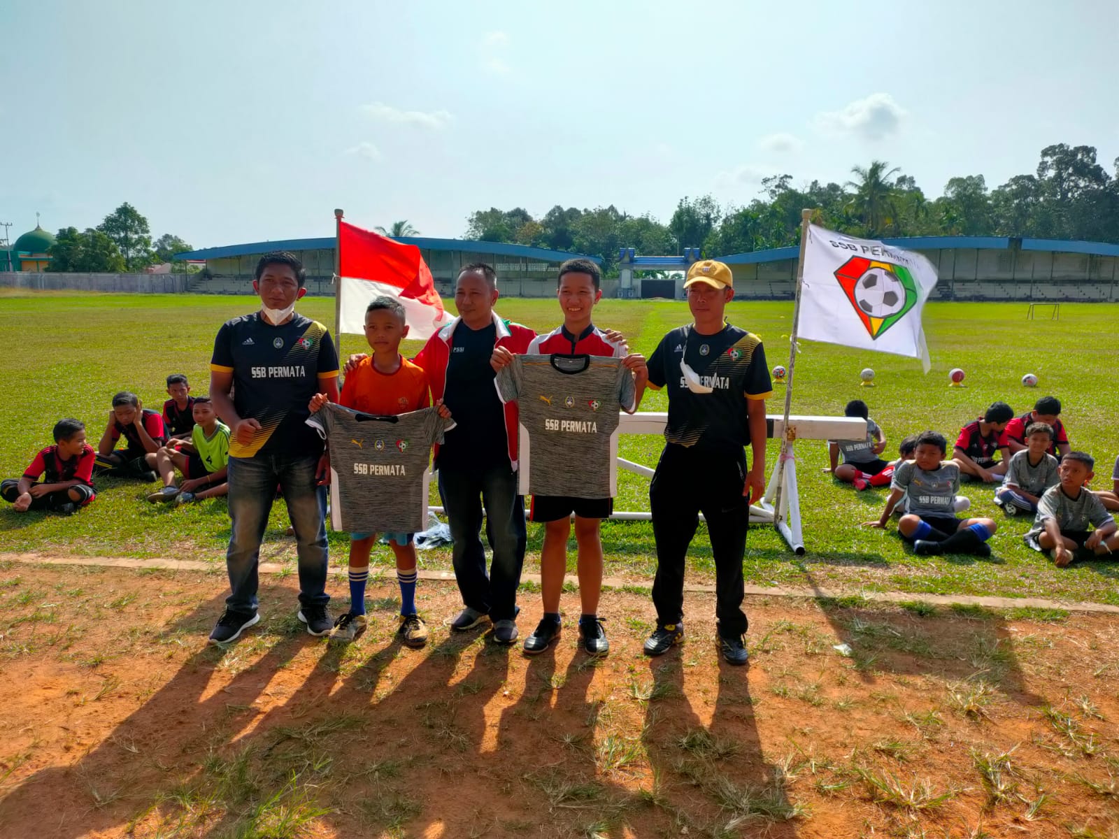 Dibawah Komando Erwin Martianis, SSB Permata Resmi Beroperasi Di Bengkalis.