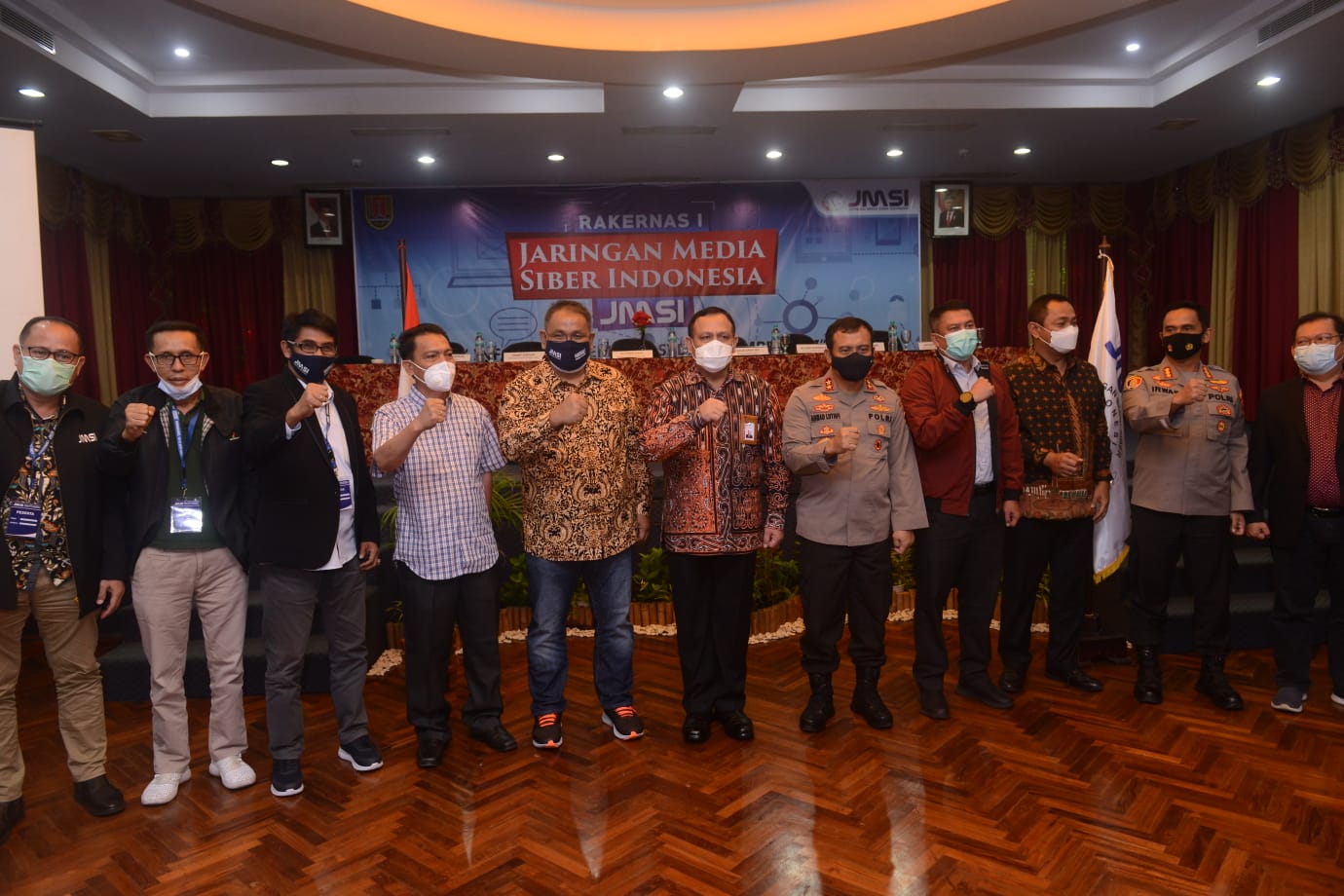 Dewan Pers dan Ketua KPK Hadiri Rakernas I JMSI di Semarang