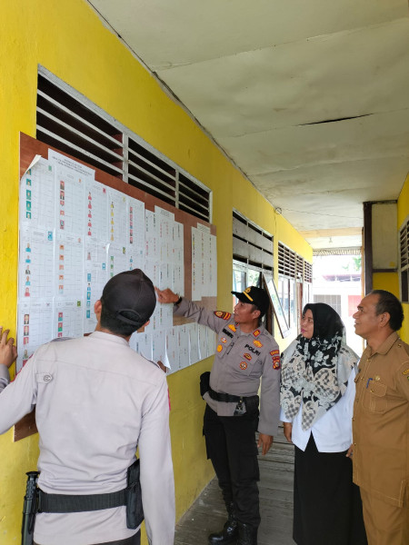 Didampingi Camat Kateman, Kapolsek Kateman Pimpin Patroli Dialogis ke PPK Kecamatan Kateman