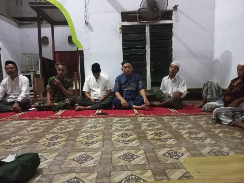 Pupuk Rasa Kepercayaan, Koramil 07/Reteh Jalin Komsos Bersama Pengurus Pelabuhan Penyeberangan