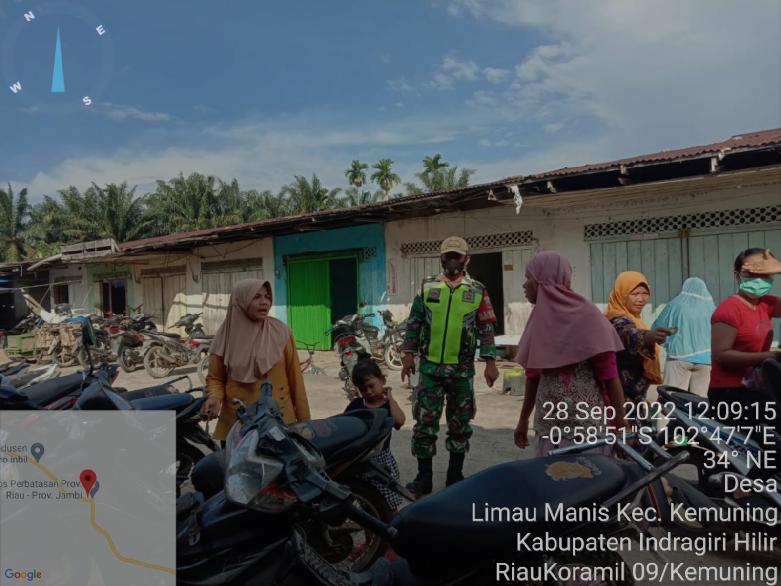 Tegakkan Disiplin Prokes Oleh Sertu A. Hayat di Binaan