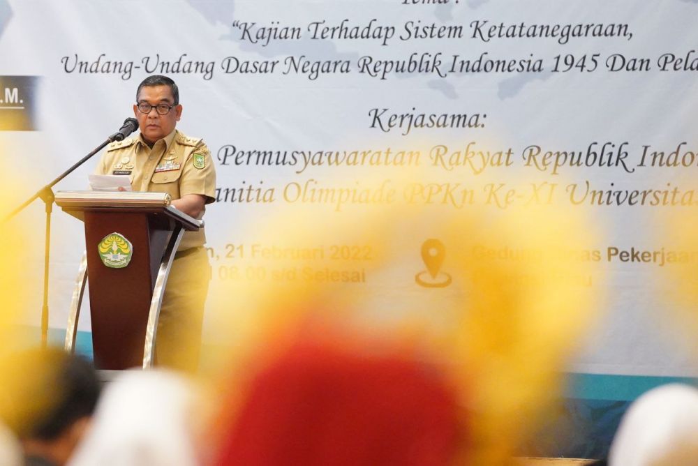 Wagubri Ajak Bupati/Wali Kota Untuk Tetap Kompak Membangun Pendidikan di Riau