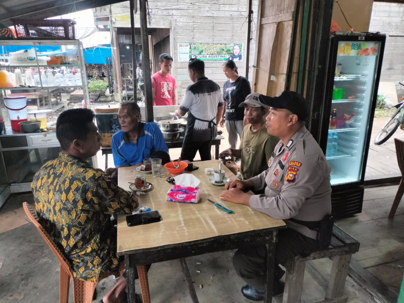 Bripka Iwan Riyadi Edukasi dan Sosialisasikan Pemilu Damai 2024 di Binaan