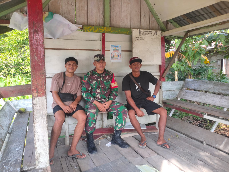 TNI-Masyarakat Sungai Batang Bersatu Bangun Kecamatan Harmonis