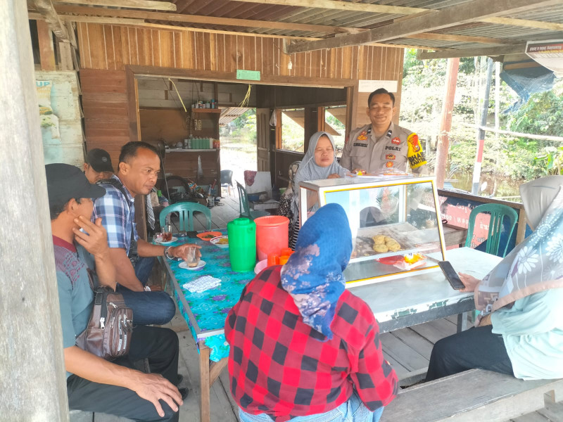 Untuk Masyarakat, Dua Pesan Penting Disampaikan Personil Polsek Enok