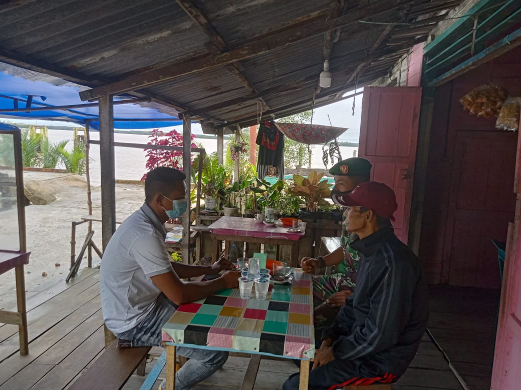 Serda Gabe Harahap Lakukan Komsos Bersama Masyarakat