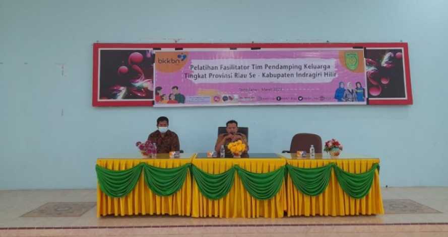 DP2KBP3A Inhil Lakukan Pelatihan Fasilitator Tim Pendampingan Keluarga