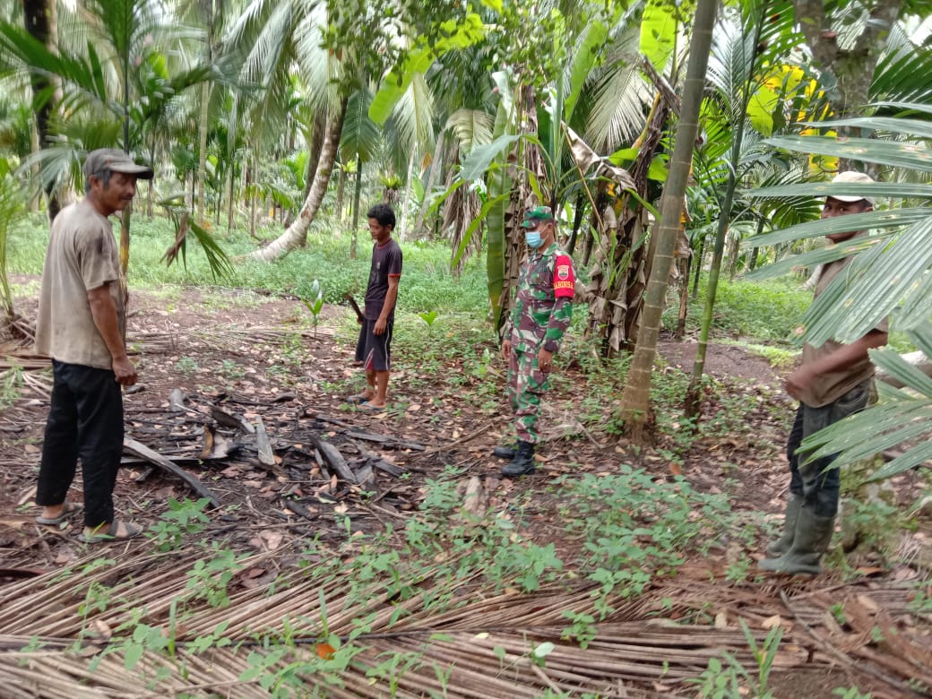 Serda Ronal Manalu Rutin Berikan Himbauan Soal Karhutla ke Masyarakat