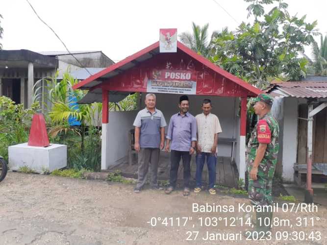 Pelda Nofiandi Himbau Warga Untuk Tetap Waspada Adanya Pencurian