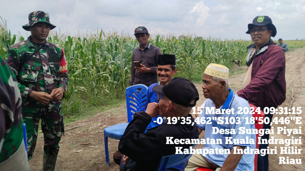 Babinsa Koramil 04/Kuindra Himbau Masyarakat Untuk Jaga Kesehatan dan Stamina Selama Bulan Suci Ramadhan
