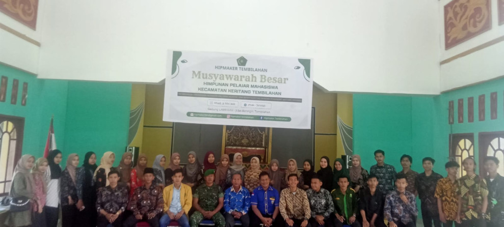 Mubes Himpunan Pelajar Mahasiswa Kecamatan Keritang Yang Didampingi Oleh Danramil 09/Kemuning