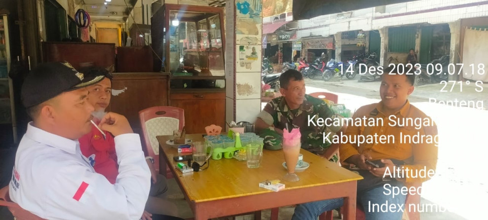 Jalin Hubungan Yang Harmonis, Koramil 07/Reteh Pelda Nofiandi Turun Untuk Laksanakan Komsos