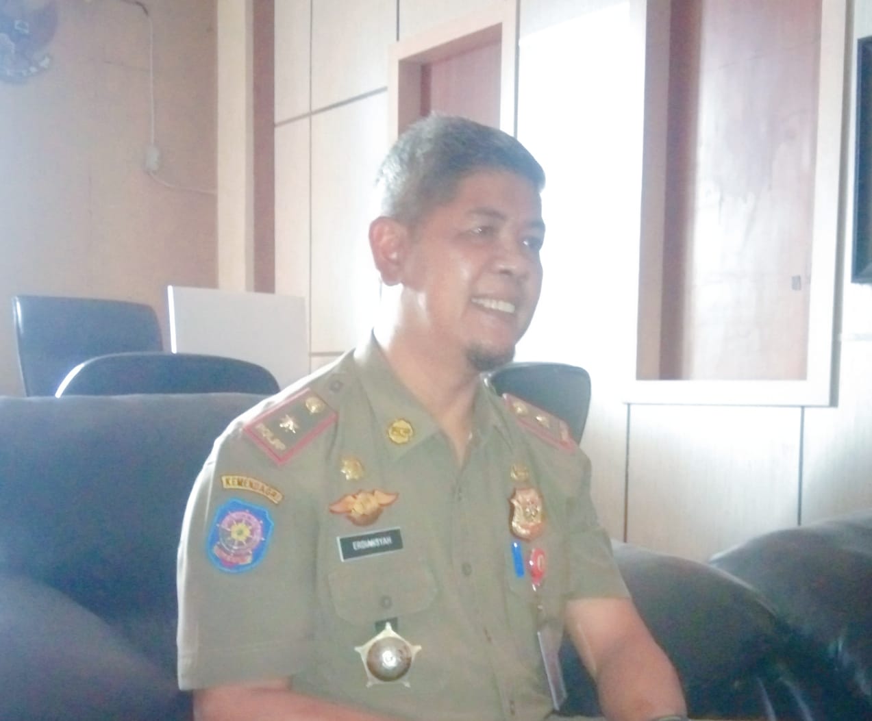 Kasatpol PP Kuansing Himbau Pegawai Jangan Ragu Beralih Jenjang Jabatan