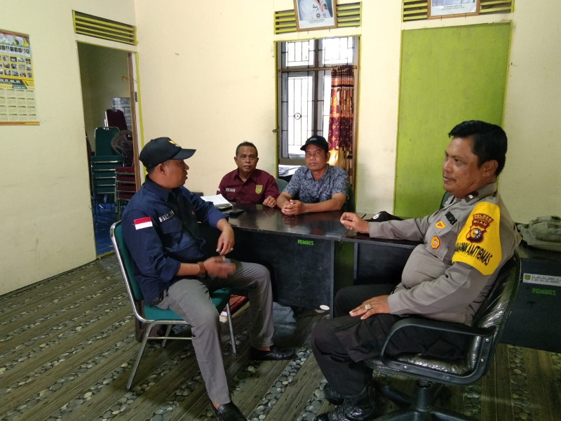 Lewat Sambang, Bhabinkamtibmas Ajak Warga Wujudkan Kamtibmas Kondusif