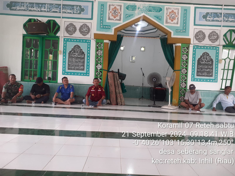 Dengan Komsos, Serda Johansah Jalin Kebersamaan dan Kekompakan