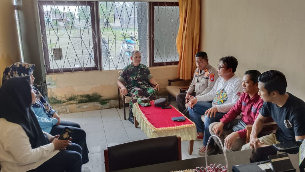 Danramil 04/Kdr Ikuti Rakor Dalam Persiapan Perindustrian dan Pengecekan Gudang Logistik Pemilu 2024