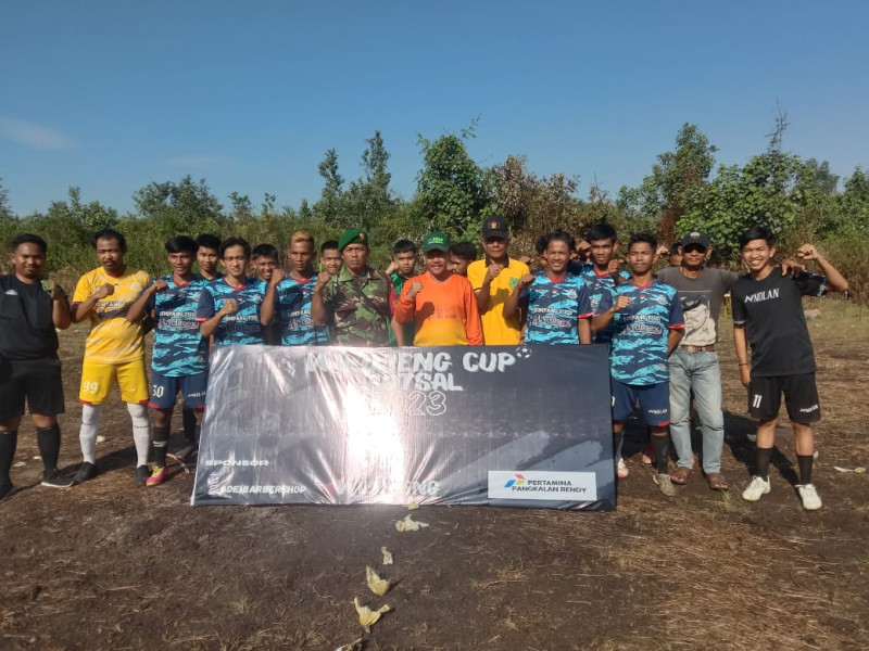 Danramil 04/Kuindra Menghadiri Pembukaan Wilujeng Futsal Cup di Kecamatan Kuindra