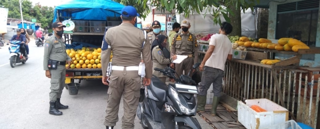 Demi Menciptakan Tatanan Kota Yang Bersih, Satpol PP Kabupaten Inhil Giatkan Patroli Rutin