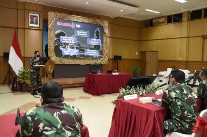 Kapuspen TNI Beri Pembekalan Pada Peserta Rakornis Penerangan TNI