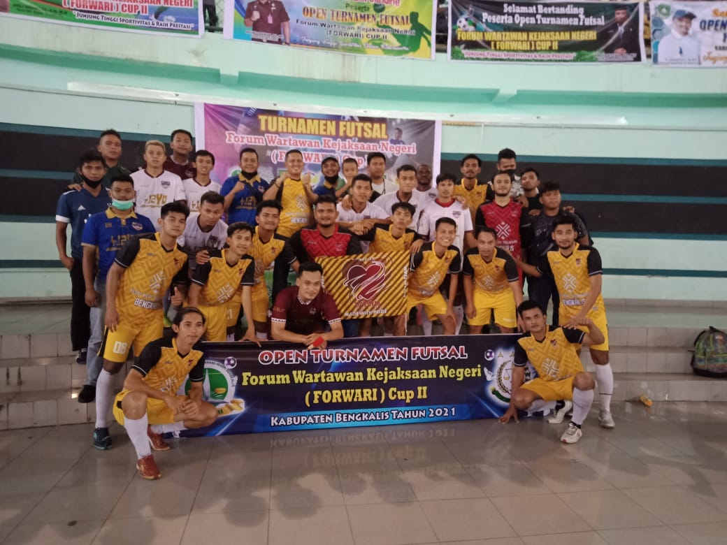 Masuk Final ! Khalis A Optimis Juarai Futsal Forwari Cup II Bengkalis