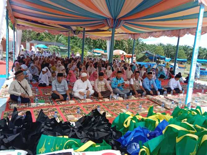 Komunitas Sedekah Jumat Rohil Kembali Gelar Santunan Akbar