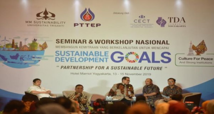 Akhiri Rangkaian Roadshow SDGs, PTTEP Indonesia dan Universitas Trisakti Serahkan donasi