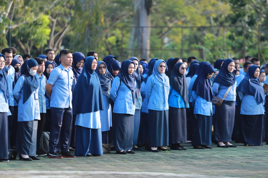 Asmar Tegaskan Tidak Ada Pemberhentian Tenaga Honorer Asmar Tegaskan Tidak Ada Pemberhentian Tenaga Honorer