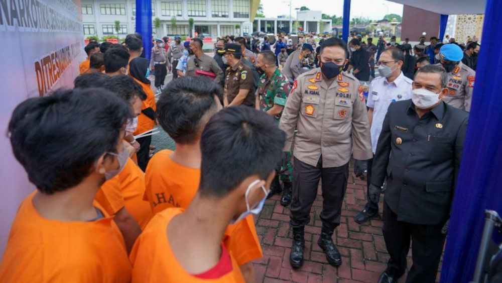 Kapolda Riau Gerak Cepat Putus Mata Rantai Bandar Narkoba