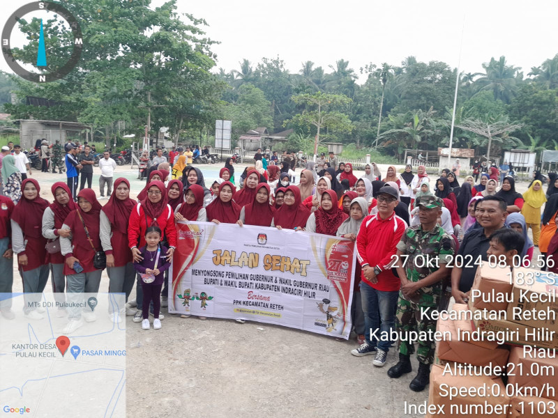 Kapten Arh Budi Sandoro Ikuti Jalan Santai Dalam Rangka Pilkada 2024