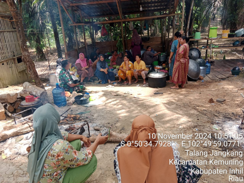 Jelang Pilkada, Babinsa Koramil 09/Kmg Sertu Ramadhan Himbau Masyarakat Agar Tidak Terpengaruh Dengan Hal Apapun