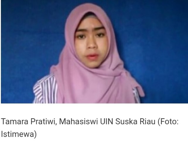 Mahasiswi UIN Suska Riau Ini Mencari Ayah Kandungnya di Youtube, Lihat Vidionya Disini