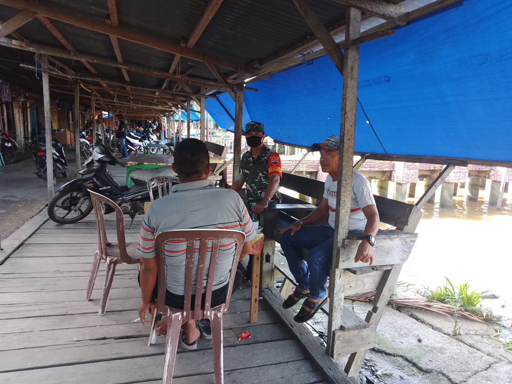 Upaya Terus Dilakukan Untuk Rutin Komunikasi Sosial Bersama Warga Oleh Serda Boby Arisandi