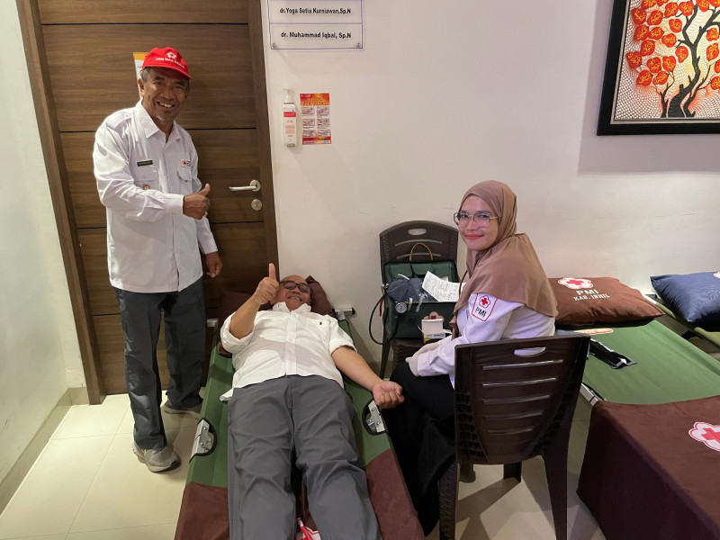 Peringati HUT ke-5, RS 3M Plus Tembilahan Lakukan Donor Darah dan Berbagai Kegiatan Sosial