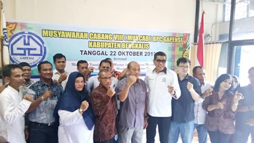 Norizal Resmi Nahkodai BPC GAPENSI Kabupaten Bengkalis Periode 2019 -2024