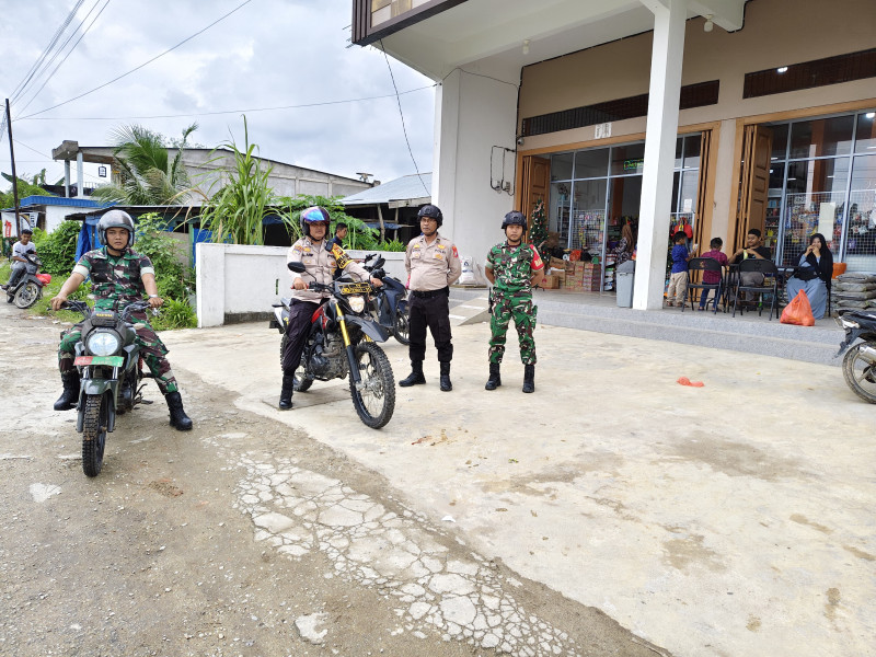 Polsek Gas Optimalkan Patroli Harkamtibmas Antisipasi Tindak Kejahatan Selama Libur Natal dan Tahun Baru