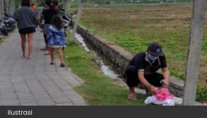 MIRIS...! Bayi Baru Lahir Ditemukan Tewas Dimakan Biawak, Kakinya Putus