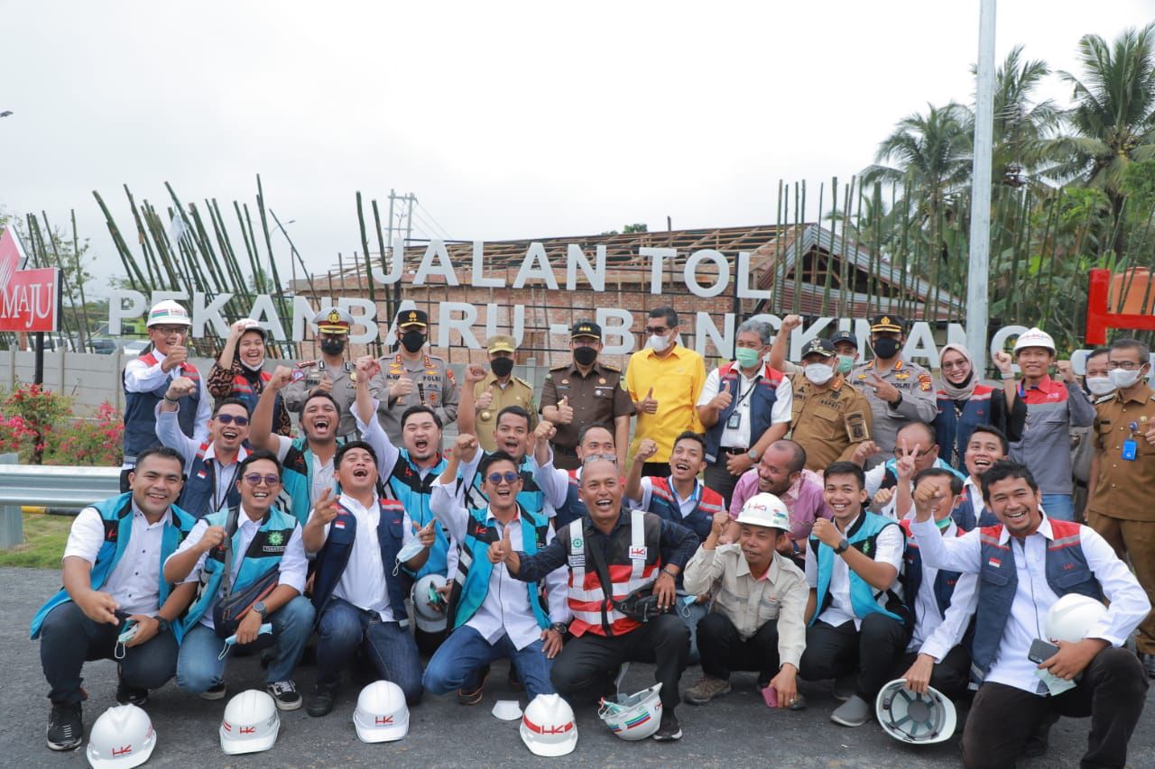 TOL Pekanbaru Bangkinang Dibuka Sementara Fungsional, Kapolda Riau Irjen Moh Iqbal : Berikan Layanan