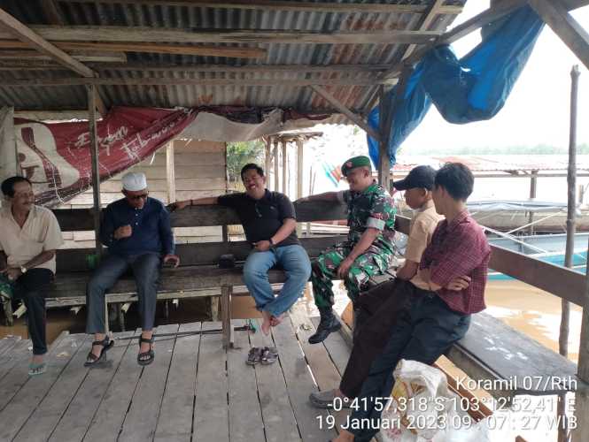 Kopda Sudarwis Jalin Kerjasama dan Jaga Kebersihan Desa