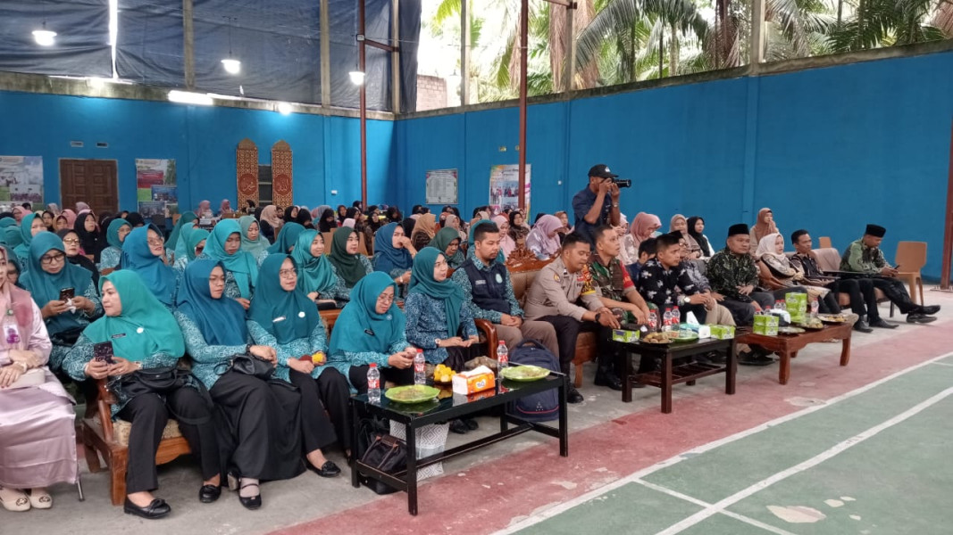 Babinsa Koramil 03/Tpl Hadiri Sosialisasi Pelacakan Pemanfaatan Imunisasi Desa Se-Kecamatan Kempas