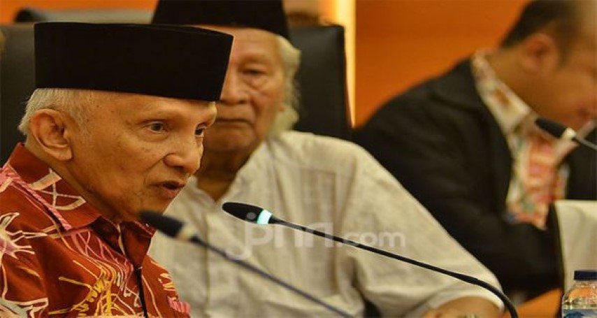 Amien Rais Merestui Prabowo Subianto jadi Menhan, tetapi Ada Syaratnya