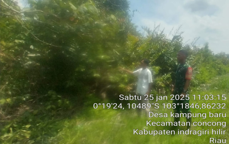 Babinsa Koramil 04/Kuindra: Melaksanakan Sosialisasi dan Patroli Karlahut untuk Mencegah Karlahut